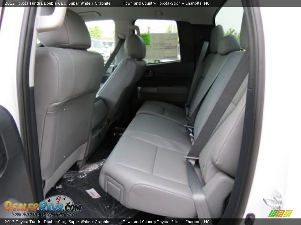2013 Toyota Tundra Double Cab Super White / Graphite Photo #6