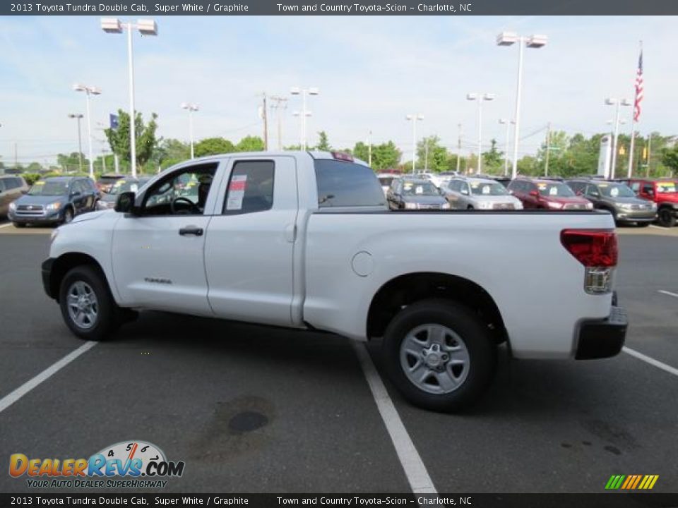 2013 Toyota Tundra Double Cab Super White / Graphite Photo #18
