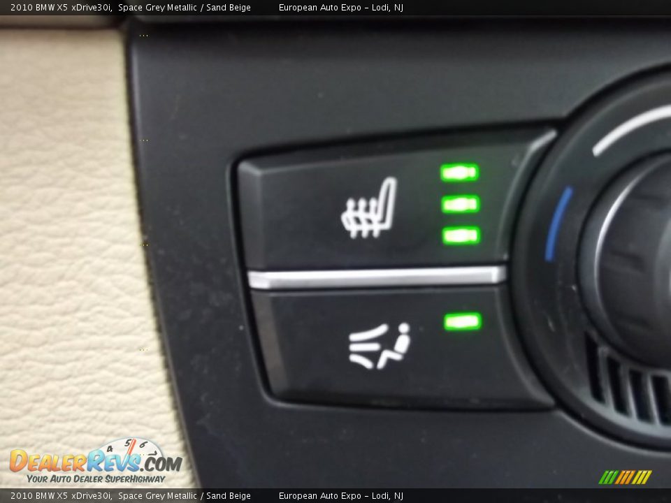 2010 BMW X5 xDrive30i Space Grey Metallic / Sand Beige Photo #23