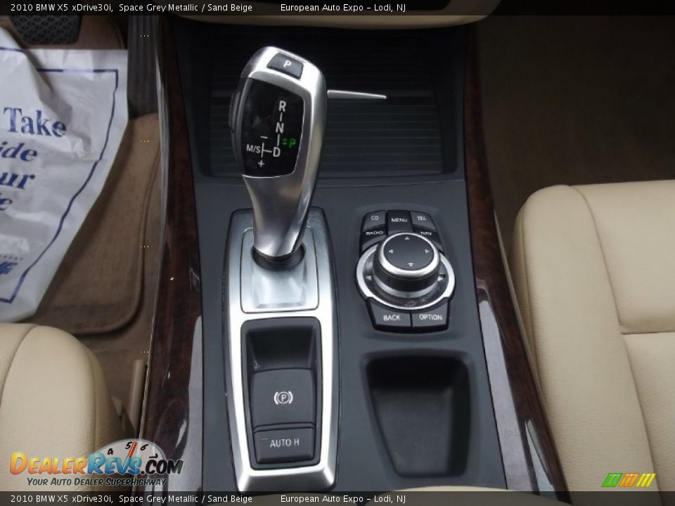 2010 BMW X5 xDrive30i Space Grey Metallic / Sand Beige Photo #27
