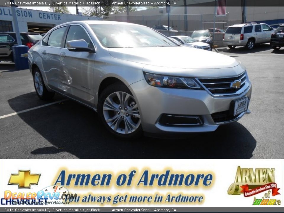 2014 Chevrolet Impala LT Silver Ice Metallic / Jet Black Photo #1