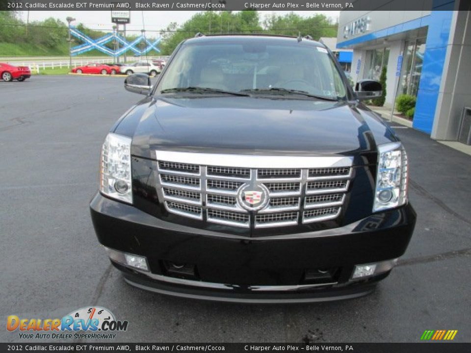2012 Cadillac Escalade EXT Premium AWD Black Raven / Cashmere/Cocoa Photo #4