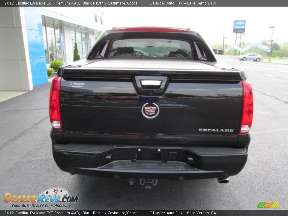 2012 Cadillac Escalade EXT Premium AWD Black Raven / Cashmere/Cocoa Photo #8