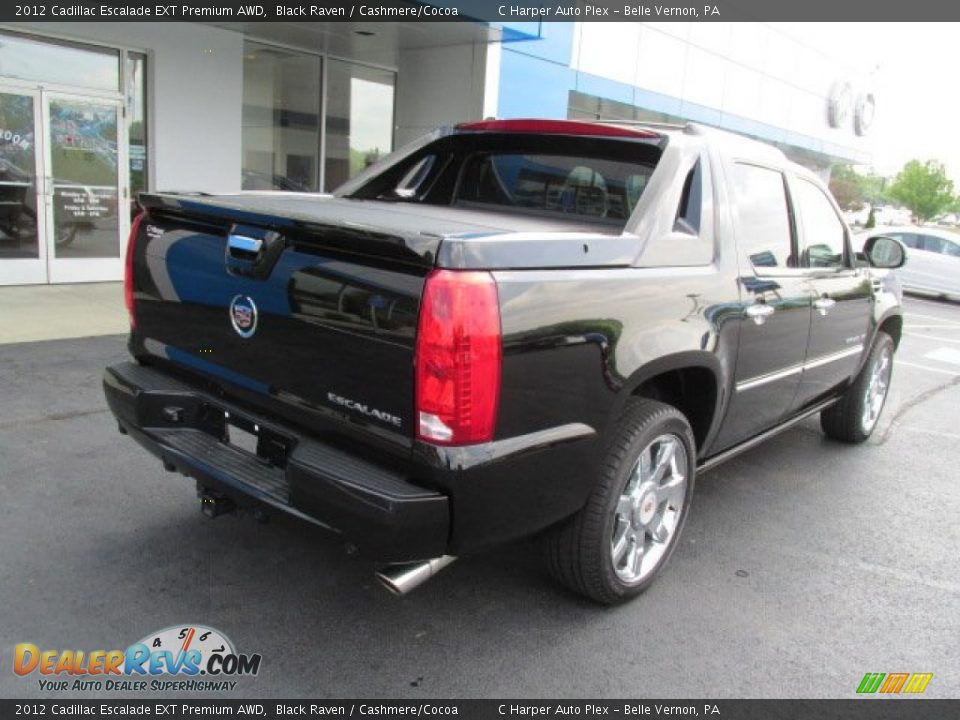 2012 Cadillac Escalade EXT Premium AWD Black Raven / Cashmere/Cocoa Photo #9