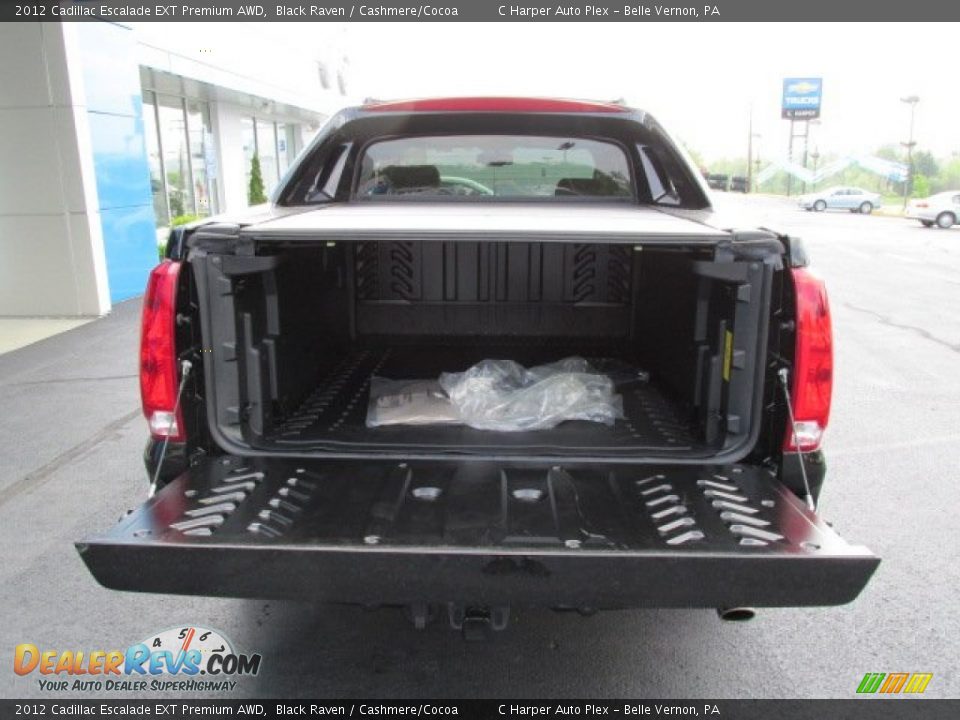 2012 Cadillac Escalade EXT Premium AWD Black Raven / Cashmere/Cocoa Photo #10
