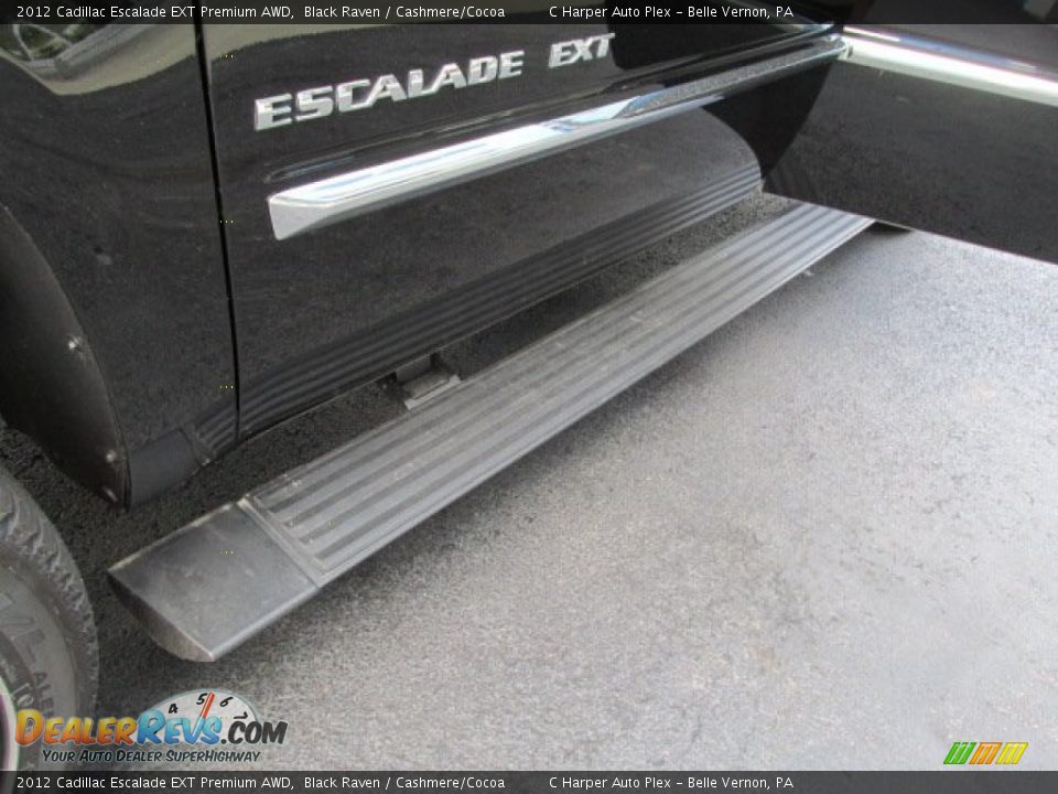 2012 Cadillac Escalade EXT Premium AWD Black Raven / Cashmere/Cocoa Photo #12