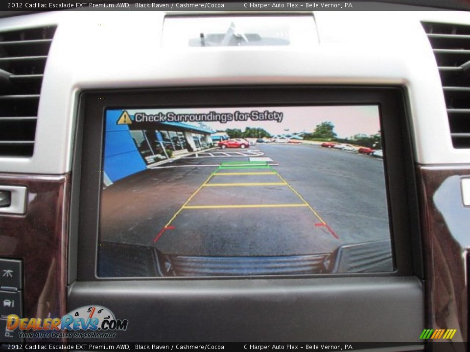 2012 Cadillac Escalade EXT Premium AWD Black Raven / Cashmere/Cocoa Photo #17