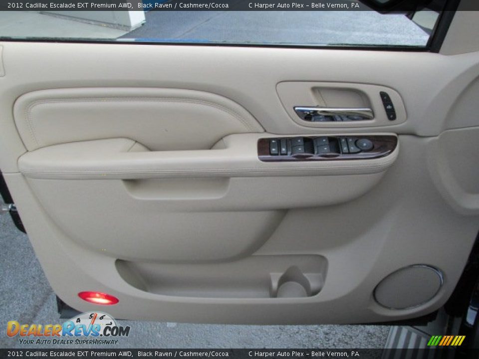 2012 Cadillac Escalade EXT Premium AWD Black Raven / Cashmere/Cocoa Photo #18