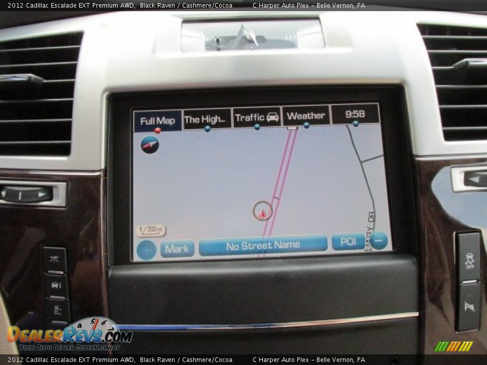 2012 Cadillac Escalade EXT Premium AWD Black Raven / Cashmere/Cocoa Photo #19