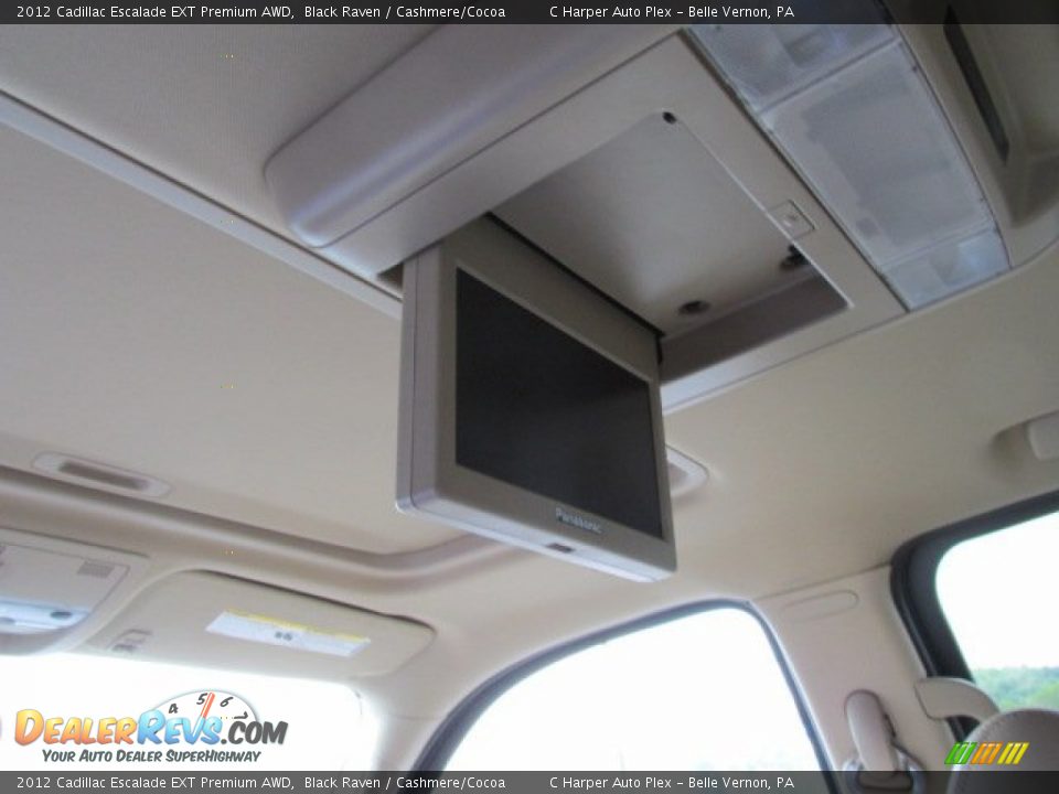 2012 Cadillac Escalade EXT Premium AWD Black Raven / Cashmere/Cocoa Photo #20