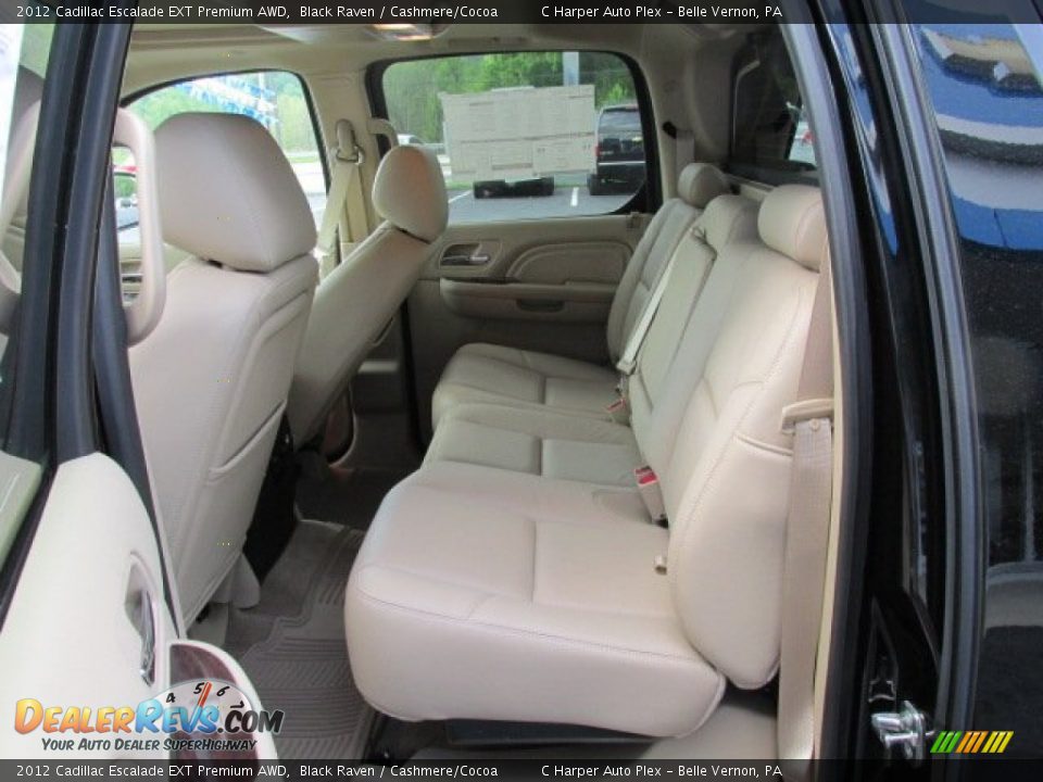 2012 Cadillac Escalade EXT Premium AWD Black Raven / Cashmere/Cocoa Photo #22