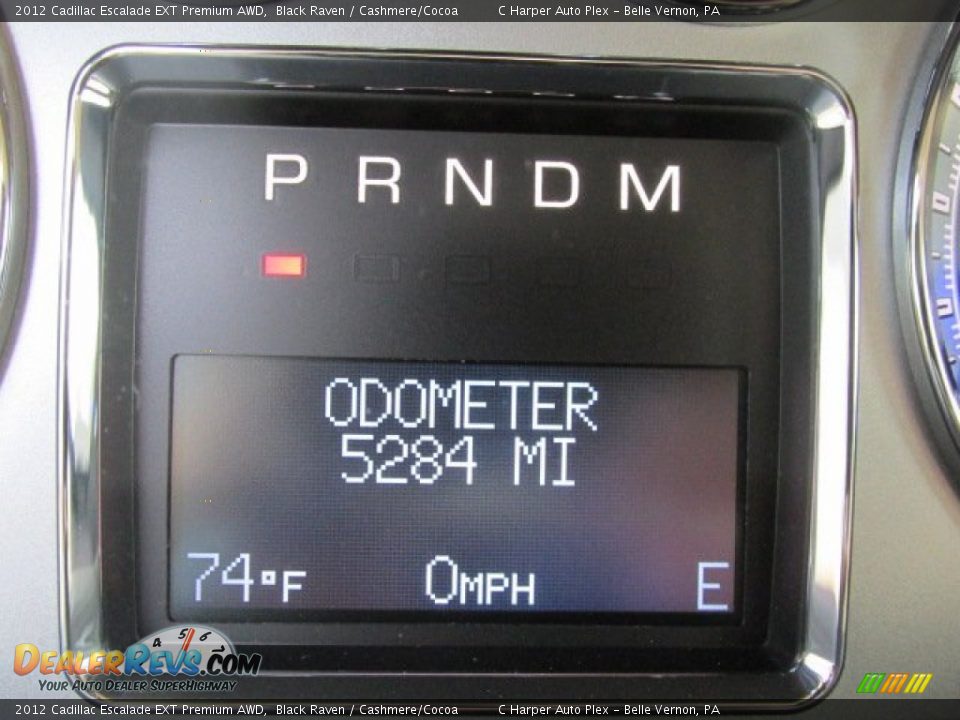 2012 Cadillac Escalade EXT Premium AWD Black Raven / Cashmere/Cocoa Photo #24