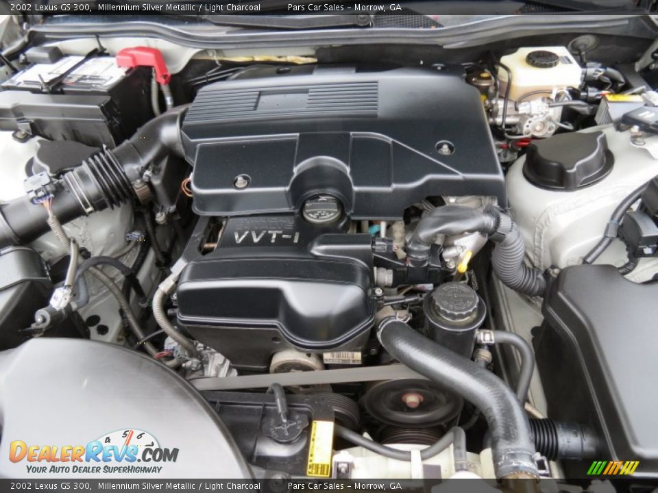 2002 Lexus GS 300 3.0 Liter DOHC 24-Valve VVT-i Inline 6 Cylinder Engine Photo #15