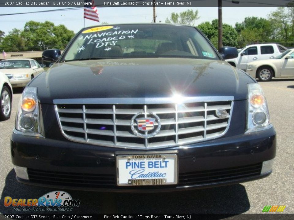 2007 Cadillac DTS Sedan Blue Chip / Cashmere Photo #2
