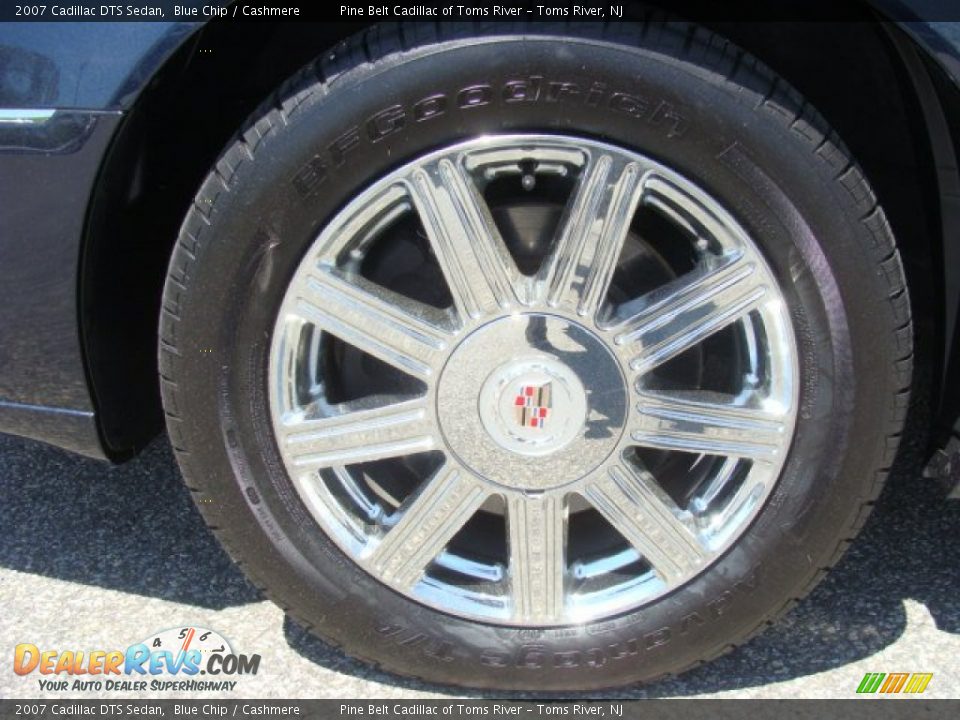 2007 Cadillac DTS Sedan Blue Chip / Cashmere Photo #3