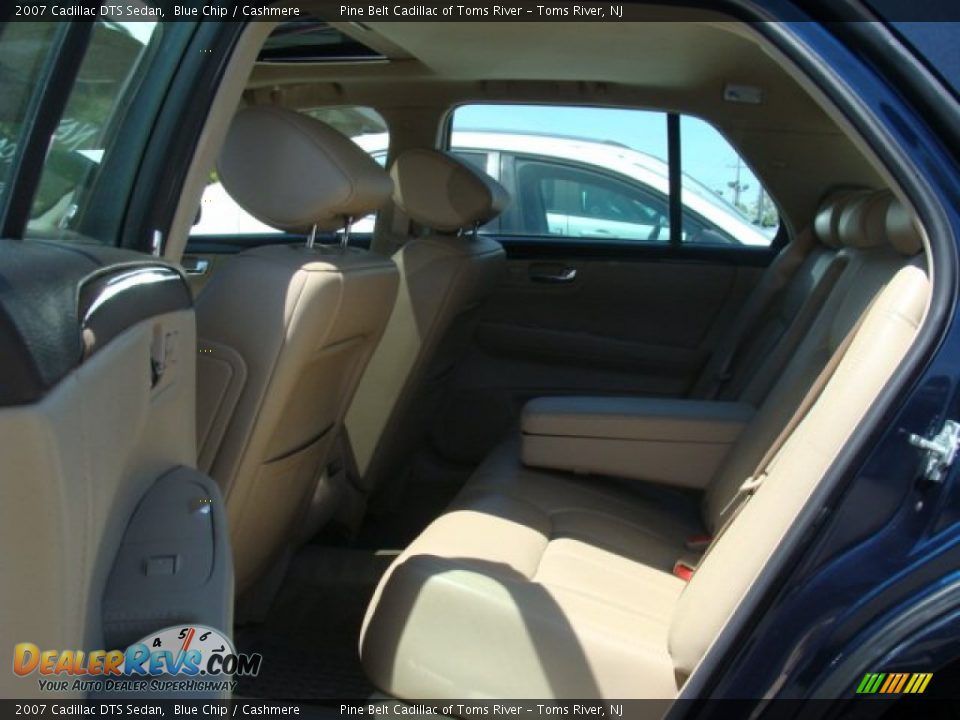 2007 Cadillac DTS Sedan Blue Chip / Cashmere Photo #7
