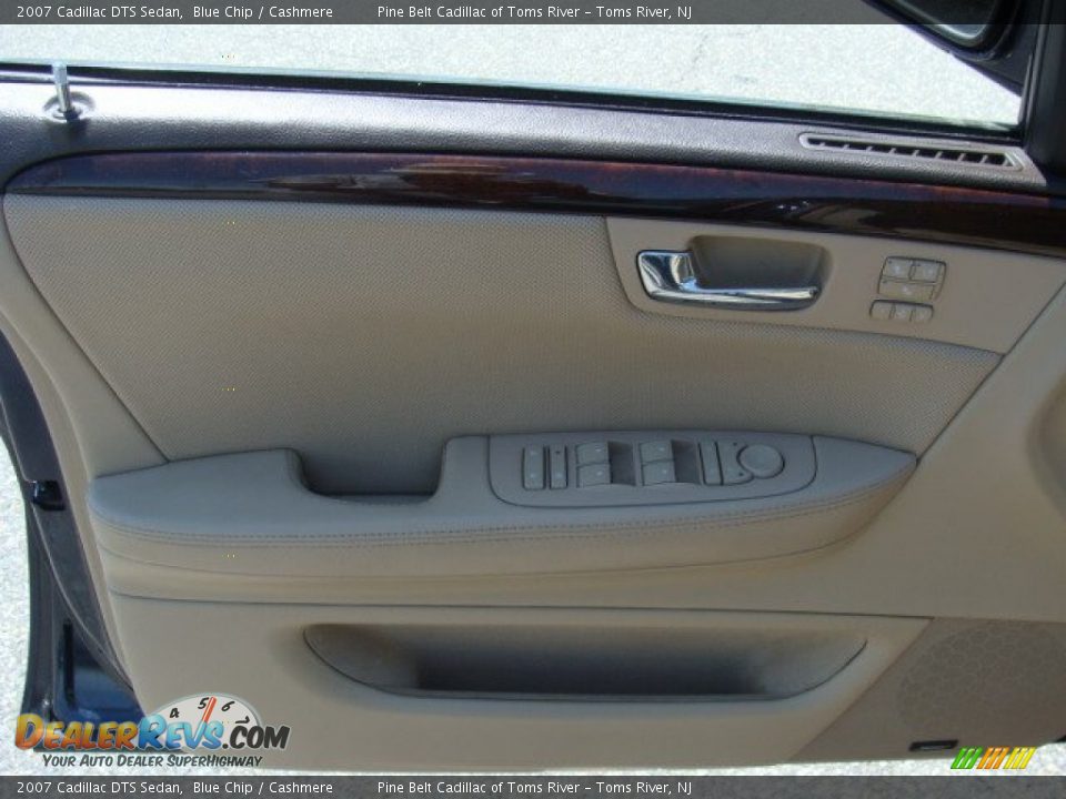 2007 Cadillac DTS Sedan Blue Chip / Cashmere Photo #8