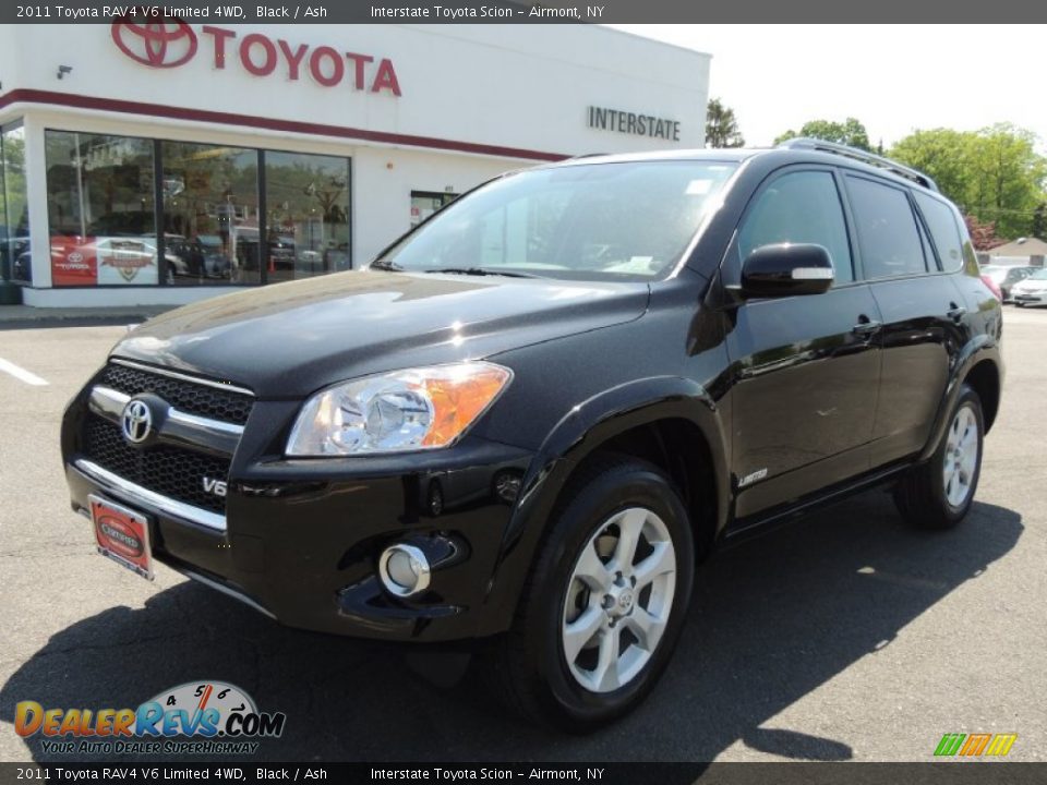 2011 Toyota RAV4 V6 Limited 4WD Black / Ash Photo #1