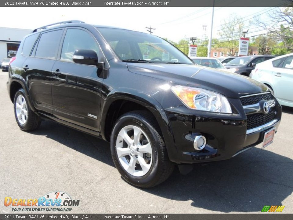 2011 Toyota RAV4 V6 Limited 4WD Black / Ash Photo #3