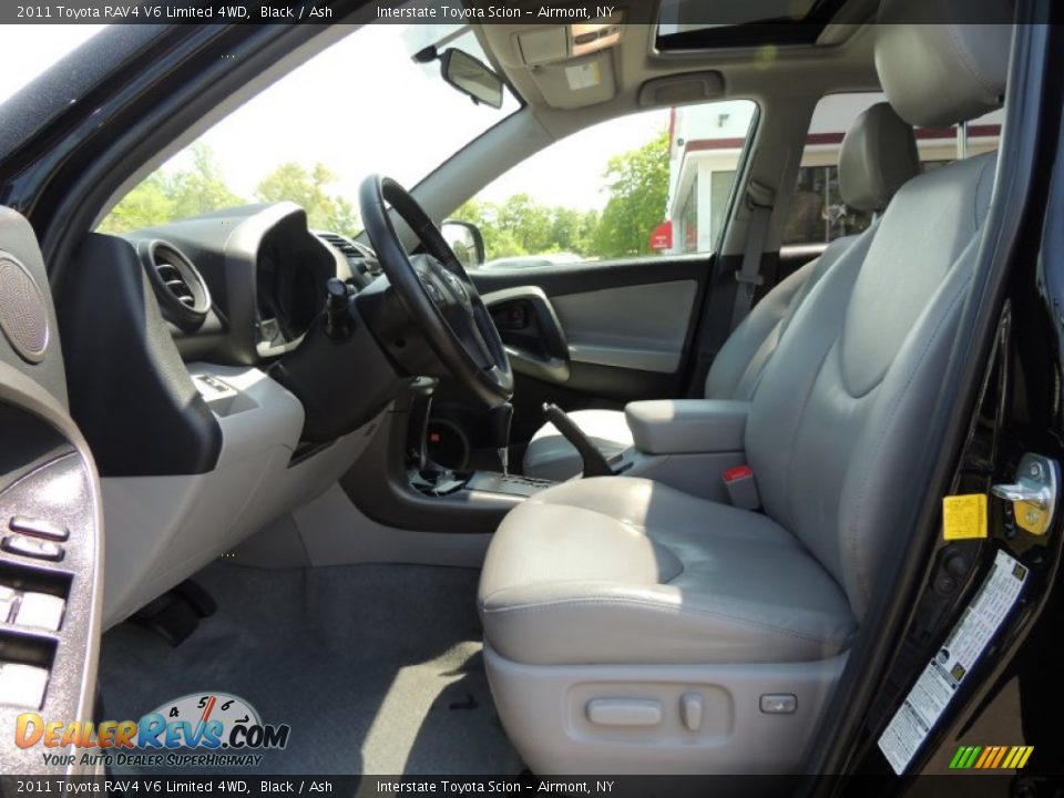 2011 Toyota RAV4 V6 Limited 4WD Black / Ash Photo #10