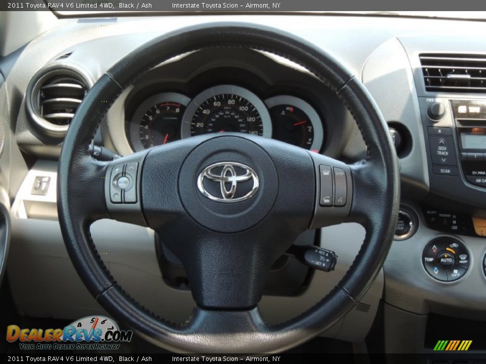 2011 Toyota RAV4 V6 Limited 4WD Black / Ash Photo #13