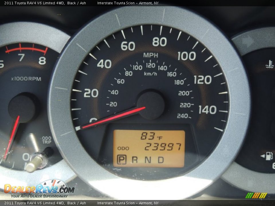 2011 Toyota RAV4 V6 Limited 4WD Black / Ash Photo #14