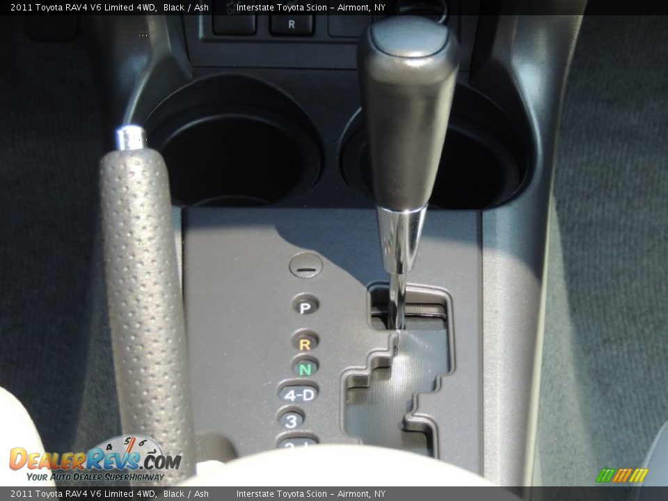 2011 Toyota RAV4 V6 Limited 4WD Black / Ash Photo #16