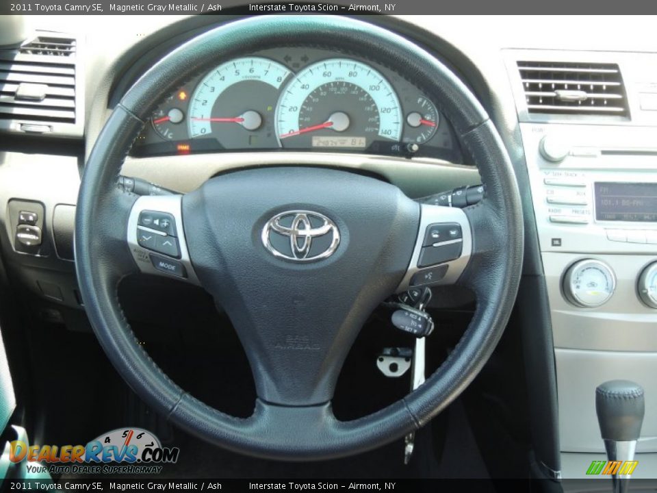 2011 Toyota Camry SE Magnetic Gray Metallic / Ash Photo #13
