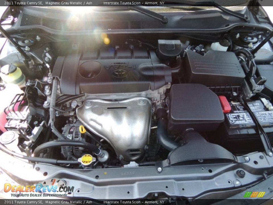 2011 Toyota Camry SE Magnetic Gray Metallic / Ash Photo #25