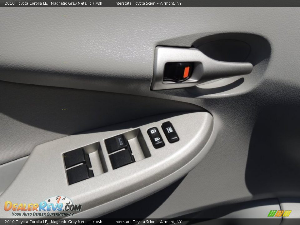 2010 Toyota Corolla LE Magnetic Gray Metallic / Ash Photo #8