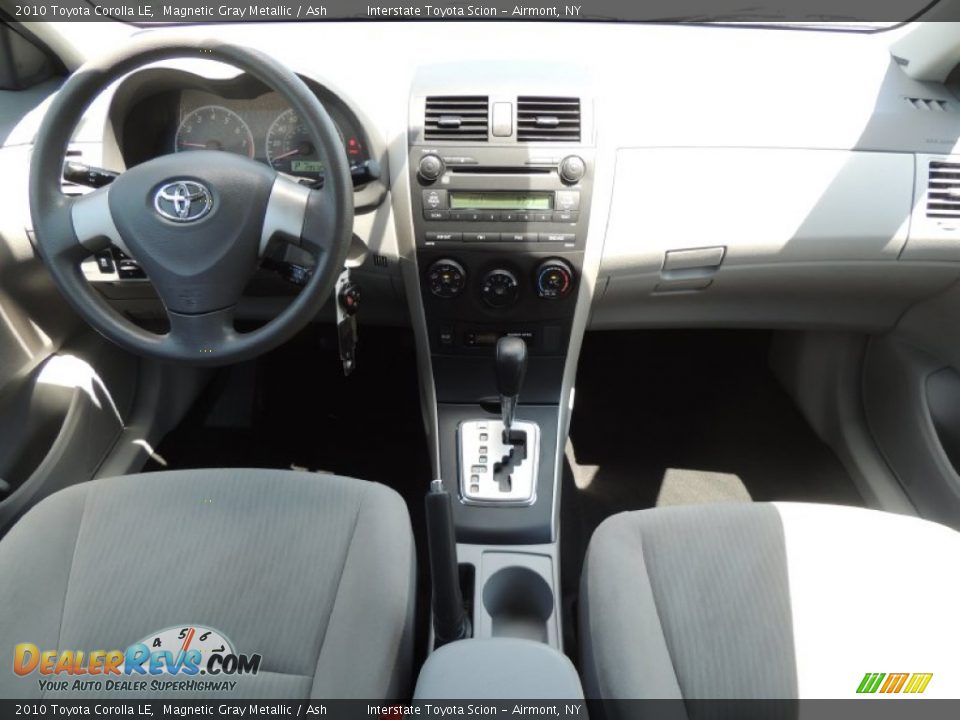 2010 Toyota Corolla LE Magnetic Gray Metallic / Ash Photo #11