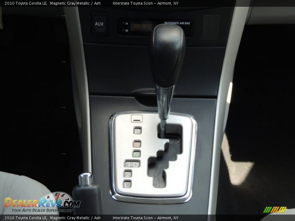 2010 Toyota Corolla LE Magnetic Gray Metallic / Ash Photo #15