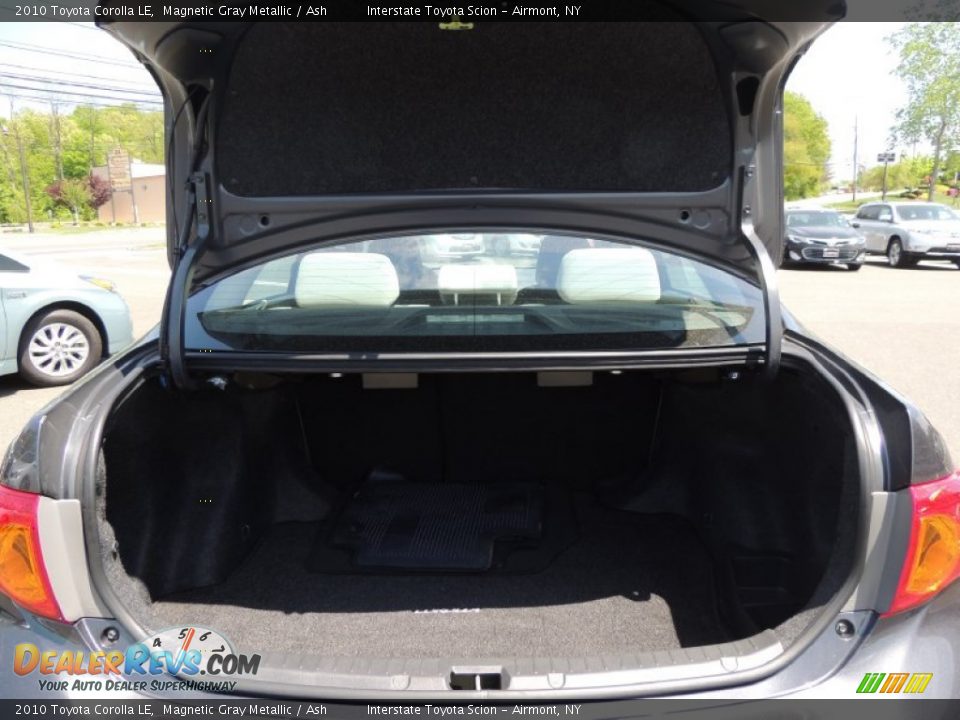 2010 Toyota Corolla LE Magnetic Gray Metallic / Ash Photo #17