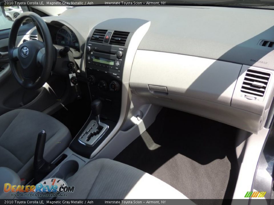 2010 Toyota Corolla LE Magnetic Gray Metallic / Ash Photo #20