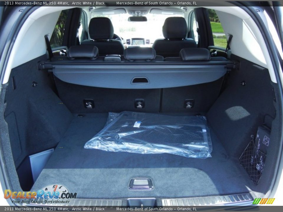 2013 Mercedes-Benz ML 350 4Matic Arctic White / Black Photo #5