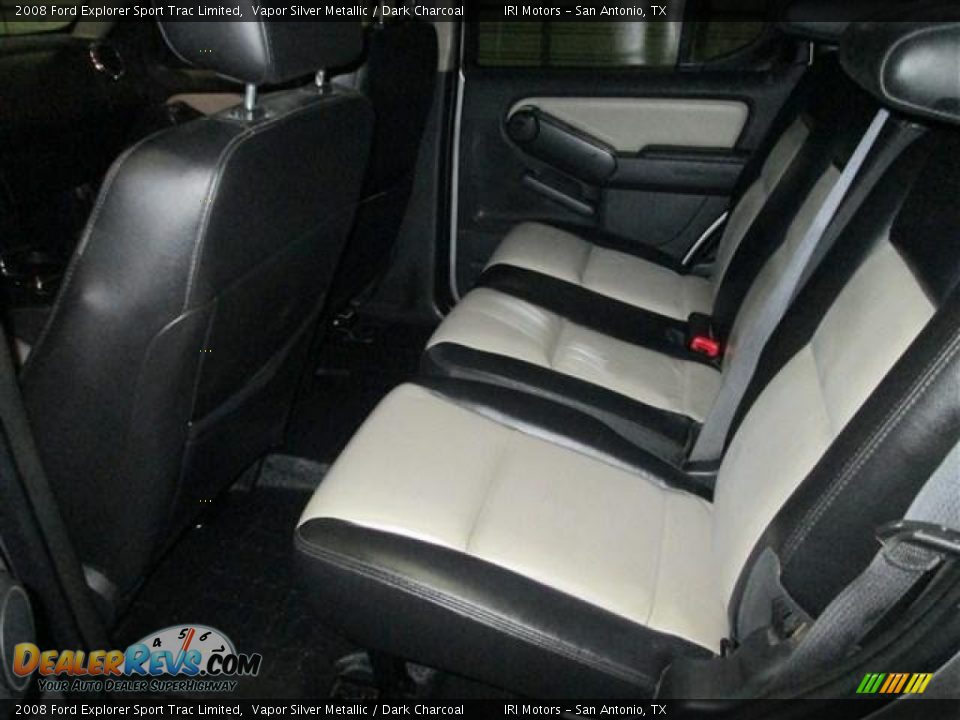 2008 Ford Explorer Sport Trac Limited Vapor Silver Metallic / Dark Charcoal Photo #20