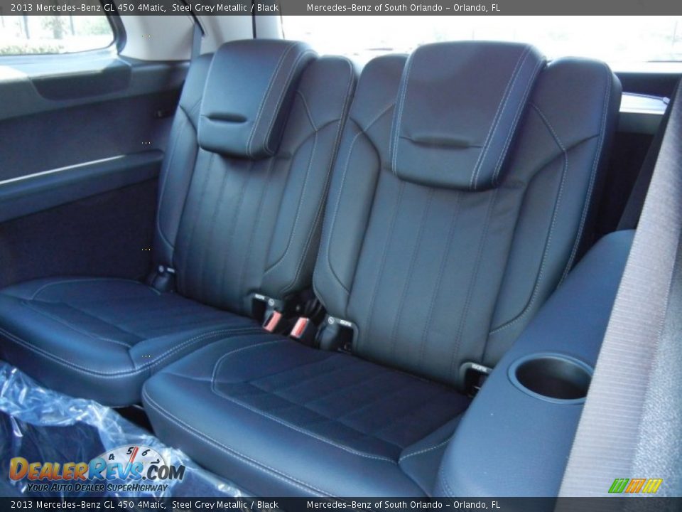 2013 Mercedes-Benz GL 450 4Matic Steel Grey Metallic / Black Photo #8