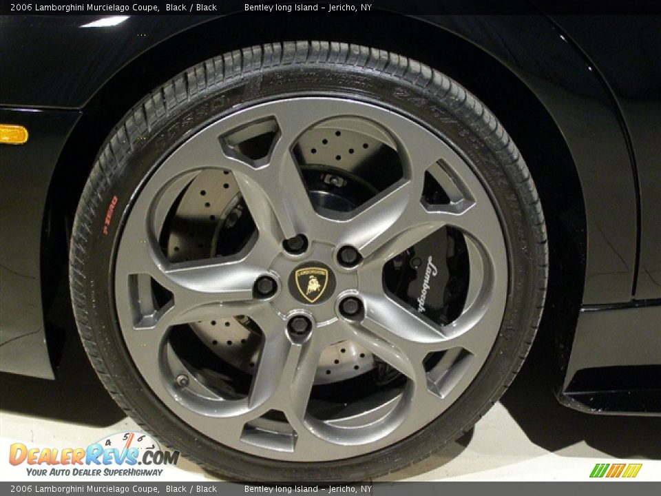2006 Lamborghini Murcielago Coupe Black / Black Photo #12