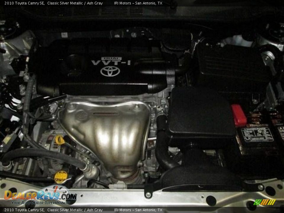 2010 Toyota Camry SE Classic Silver Metallic / Ash Gray Photo #22