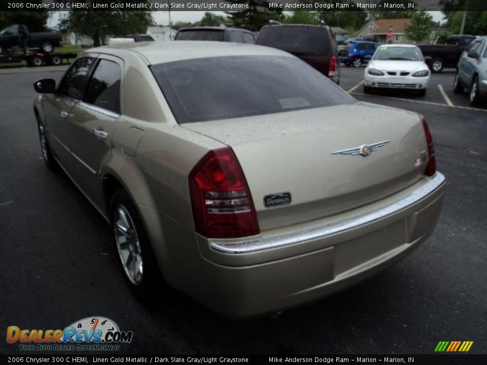 2006 Chrysler 300 C HEMI Linen Gold Metallic / Dark Slate Gray/Light Graystone Photo #3