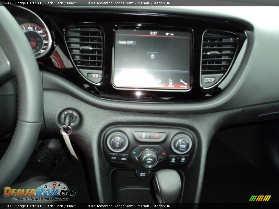 2013 Dodge Dart SXT Pitch Black / Black Photo #6