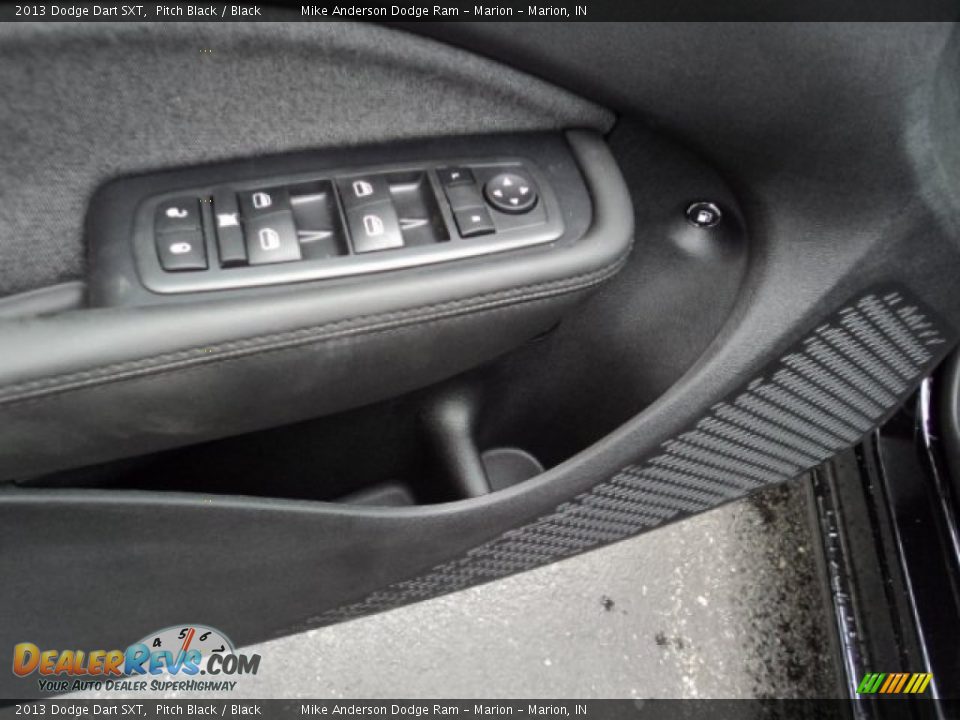 2013 Dodge Dart SXT Pitch Black / Black Photo #11