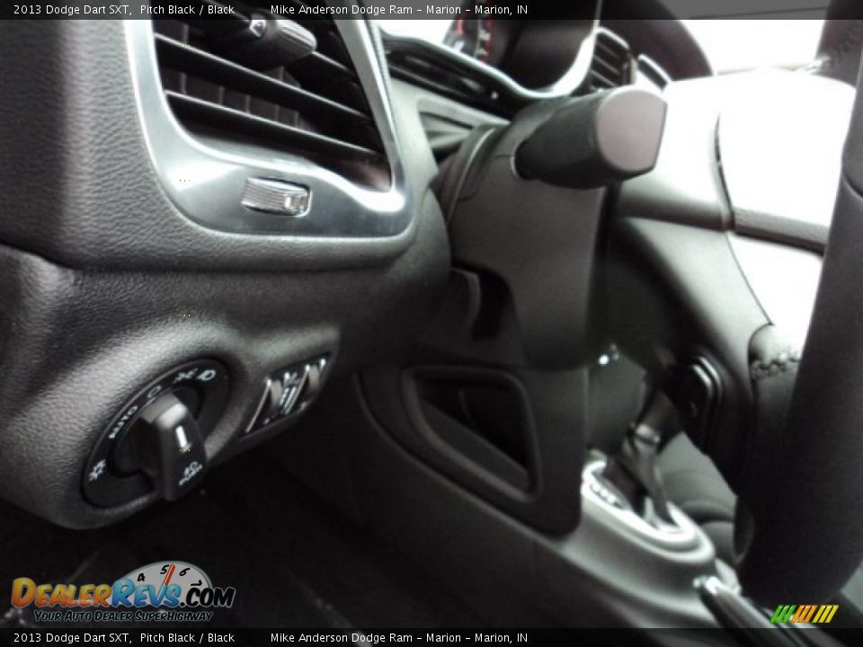 2013 Dodge Dart SXT Pitch Black / Black Photo #12