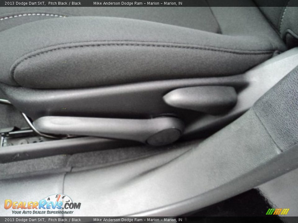 2013 Dodge Dart SXT Pitch Black / Black Photo #13
