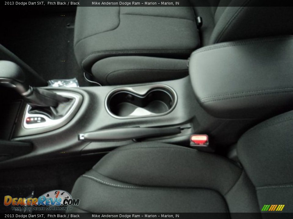 2013 Dodge Dart SXT Pitch Black / Black Photo #14
