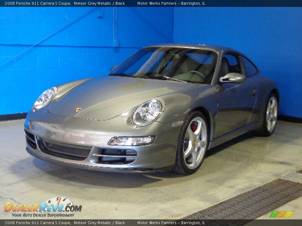 Front 3/4 View of 2008 Porsche 911 Carrera S Coupe Photo #3