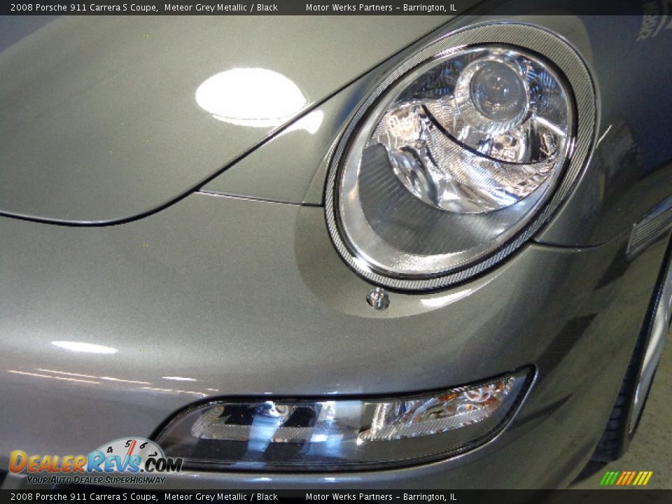 2008 Porsche 911 Carrera S Coupe Meteor Grey Metallic / Black Photo #4