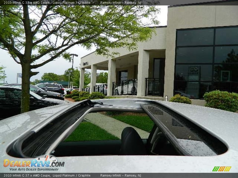 2010 Infiniti G 37 x AWD Coupe Liquid Platinum / Graphite Photo #4