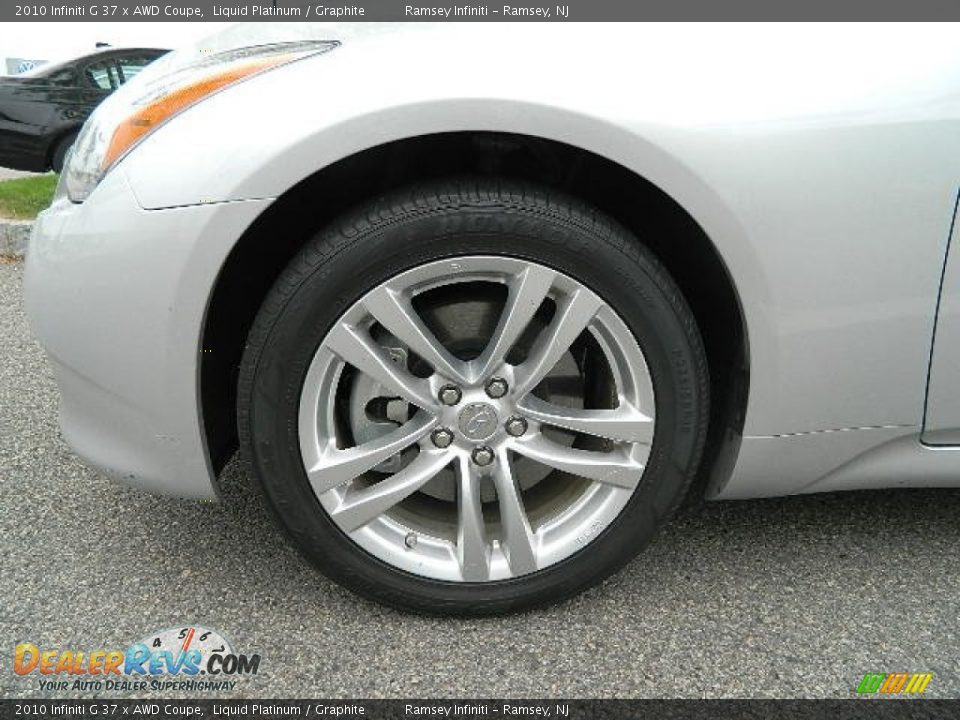 2010 Infiniti G 37 x AWD Coupe Wheel Photo #10