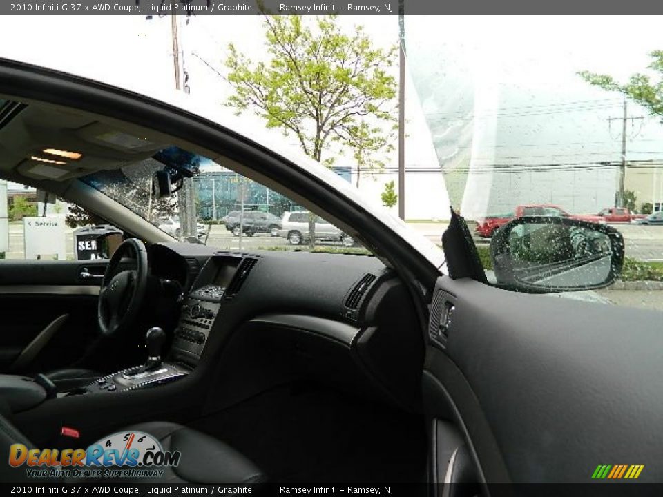 2010 Infiniti G 37 x AWD Coupe Liquid Platinum / Graphite Photo #12